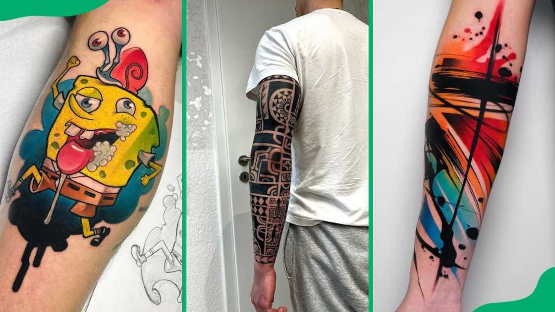 creative forearm tattoo styles for men