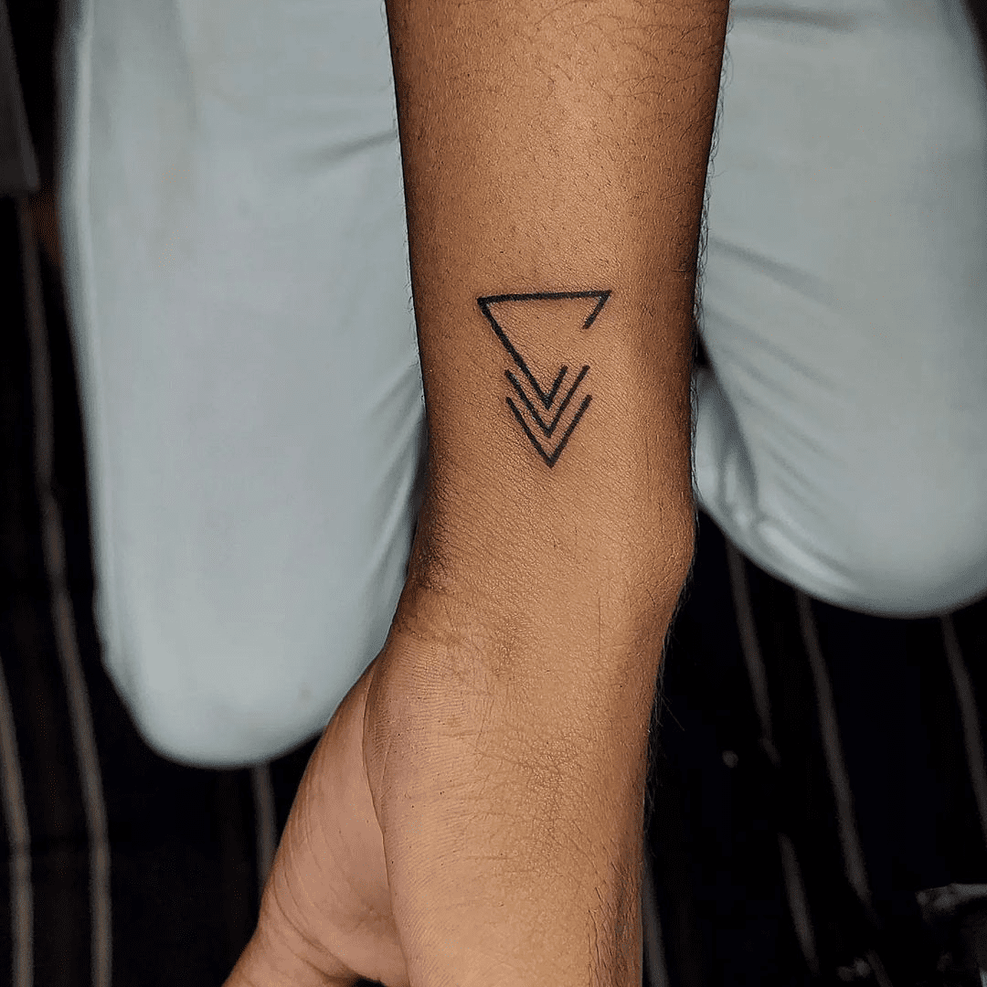 creative short hand tattoos for men