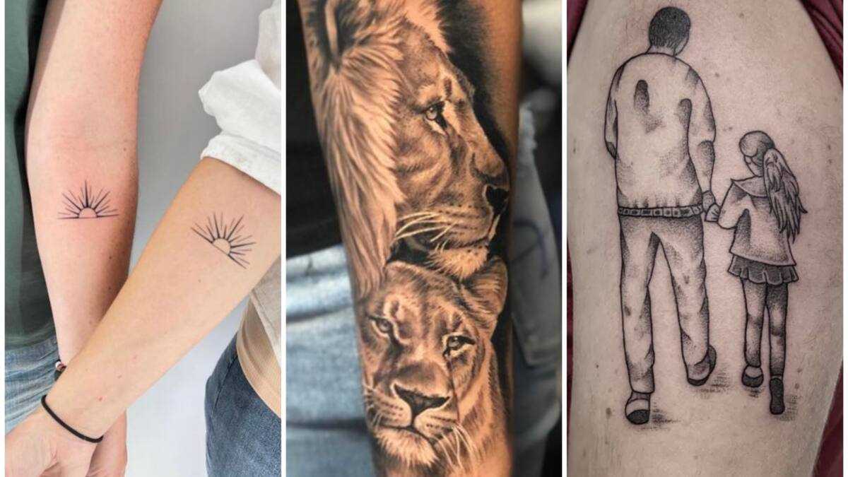 creative tattoo ideas for men with daughters