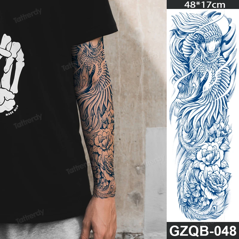 creative water tattoos for men