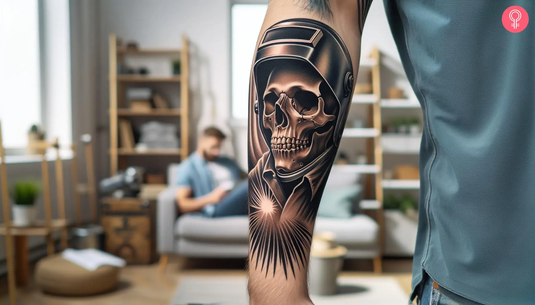 creative welding tattoos for men