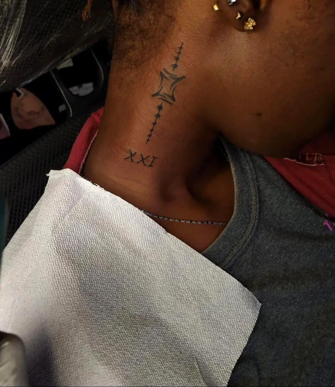 Cross neck tattoos for men 0056