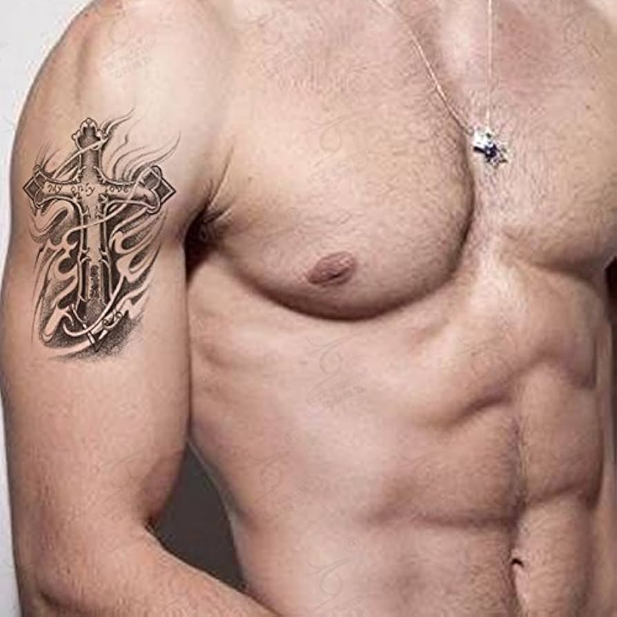 Cross tattoos for men 0024