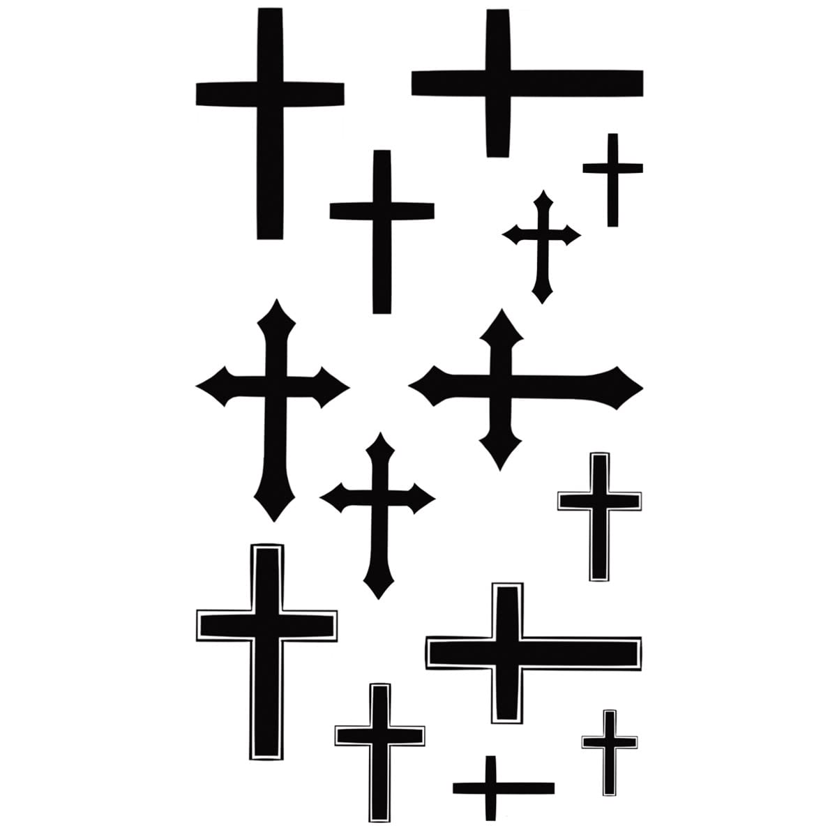 Cross tattoos for men shoulder 0096