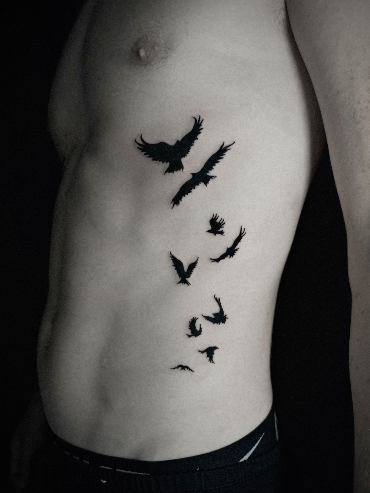 crow tattoo designs for men