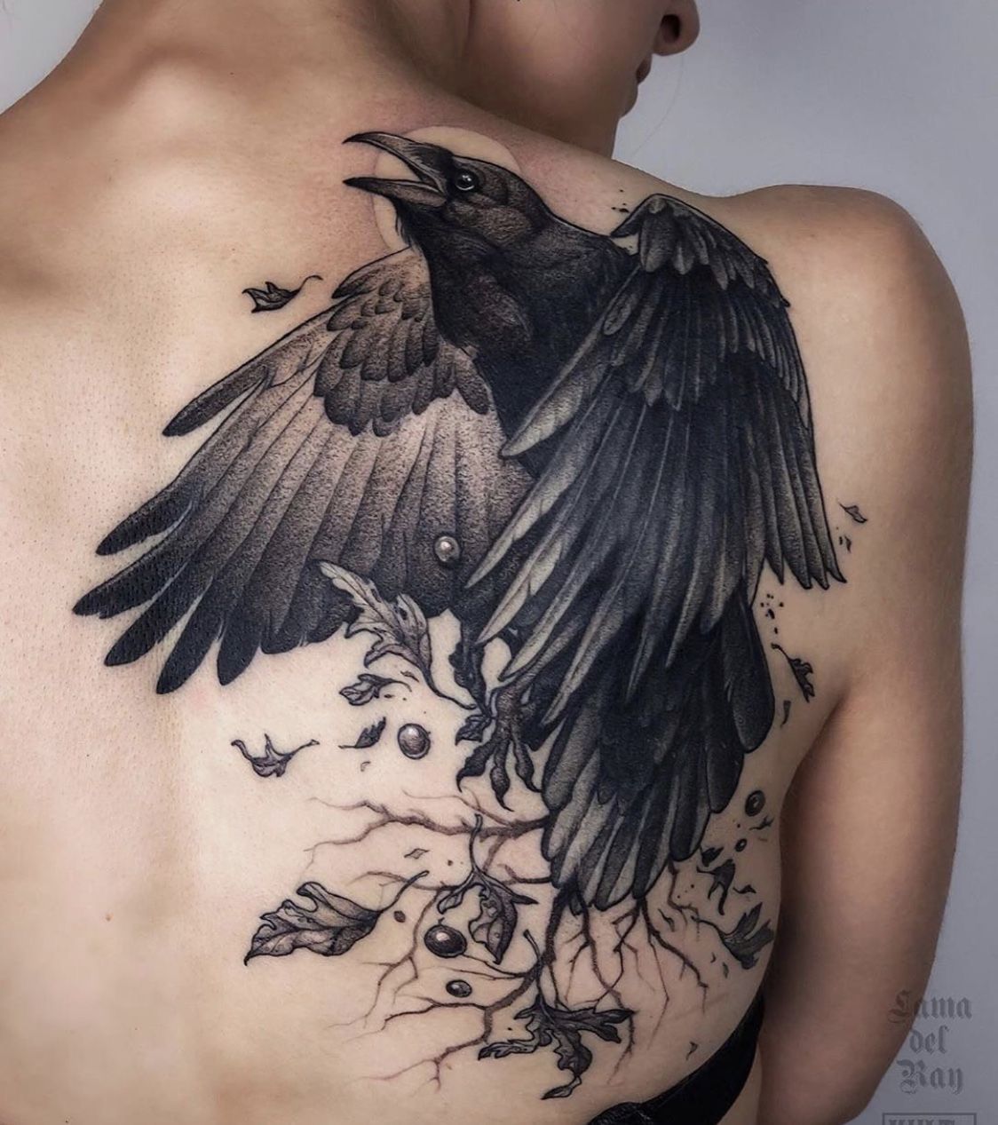 crow tattoos for men 0030