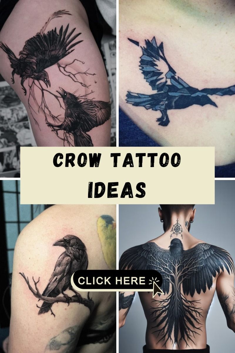 crow tattoos for men 0038