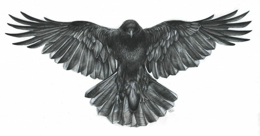 crow tattoos for men 0054