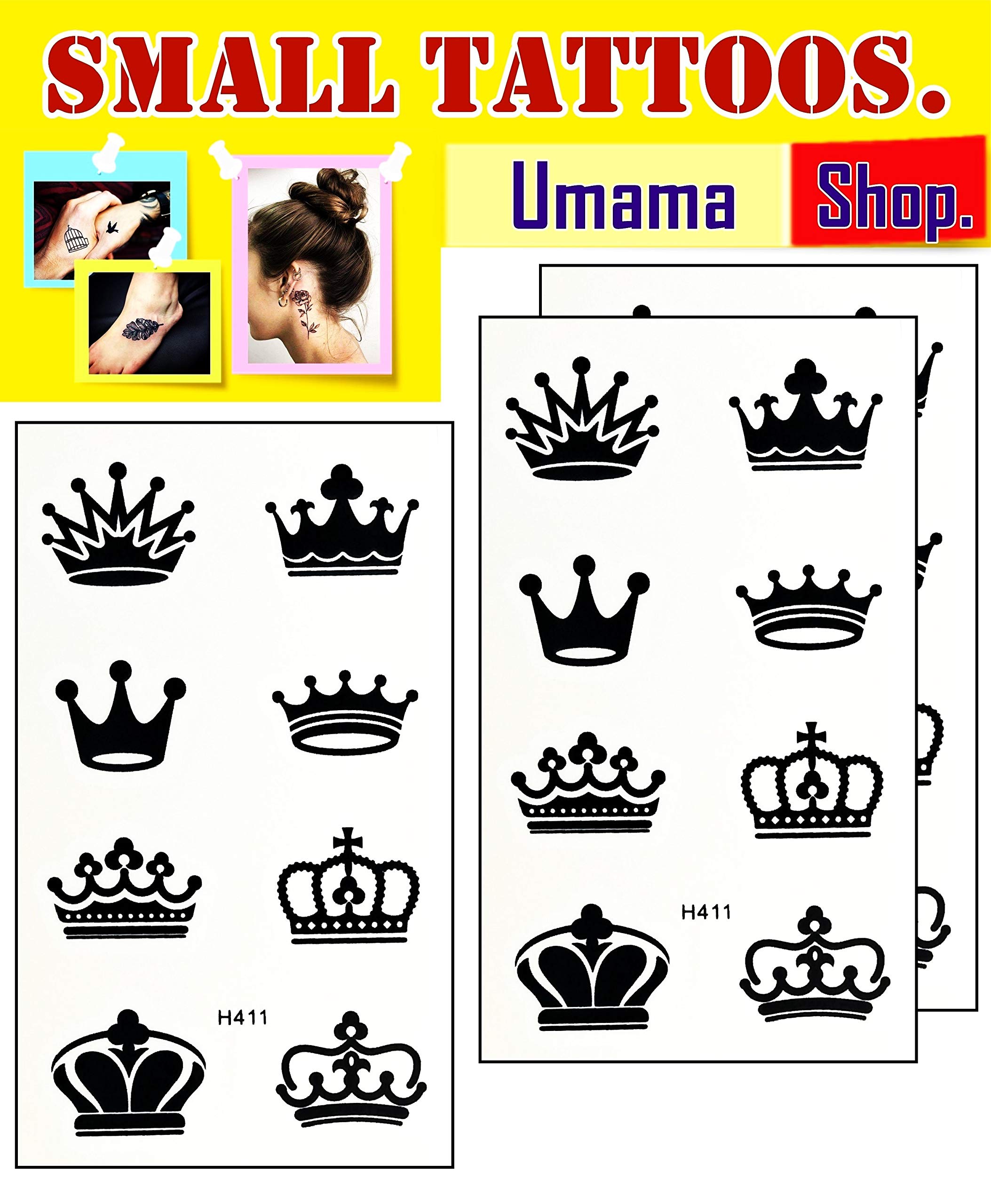 Crown tattoo styles for men.