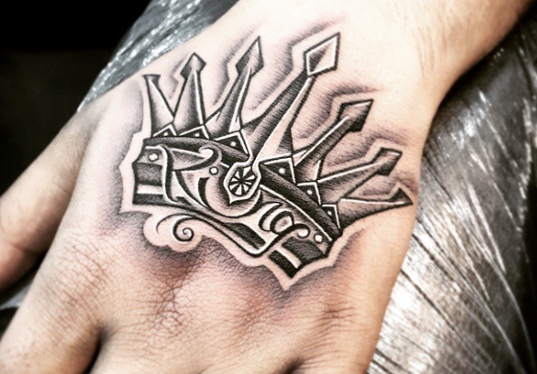 Crown tattoos for men 0019