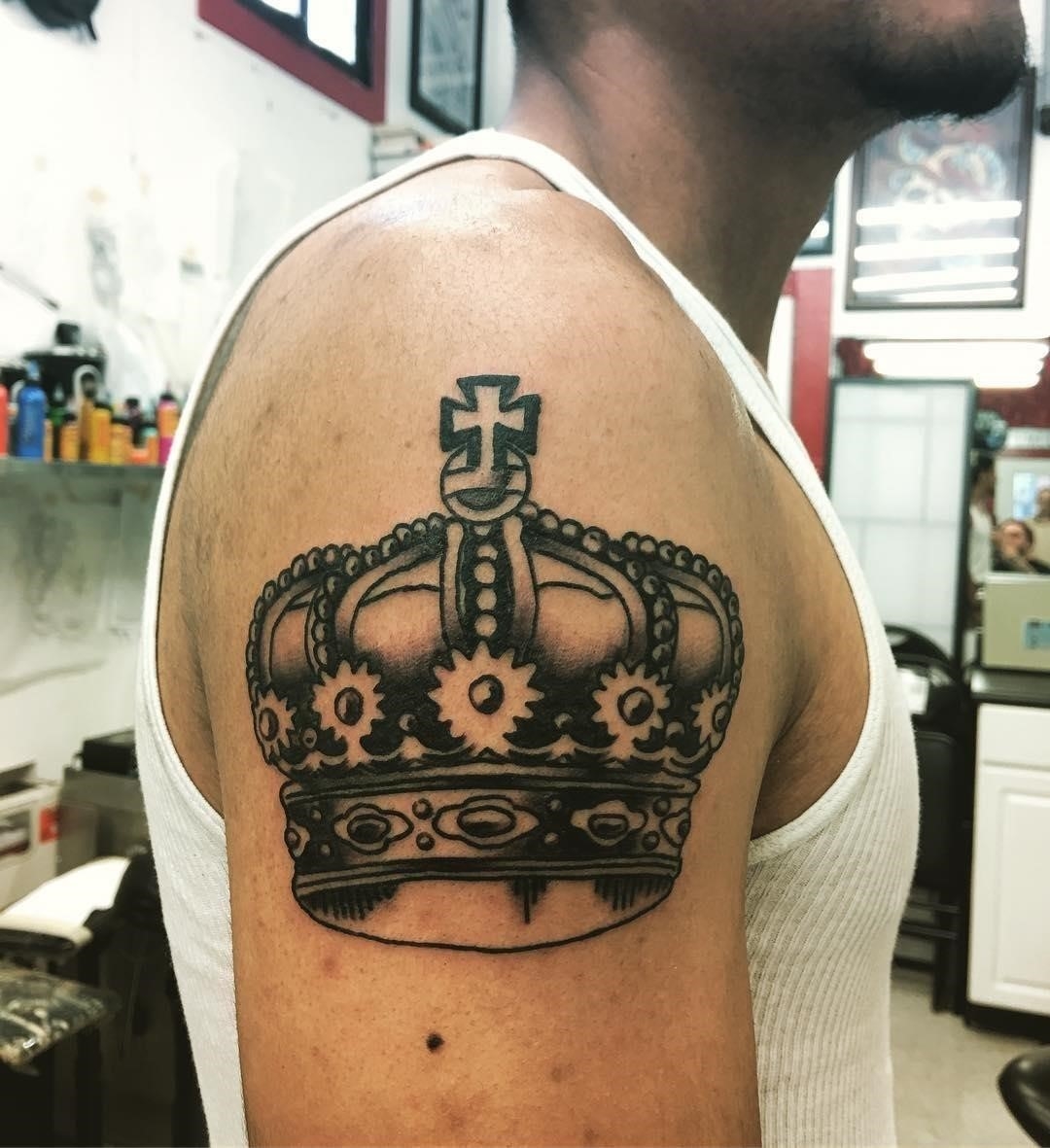 Crown tattoos for men 0020