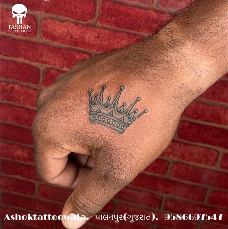 Crown tattoos for men 0024