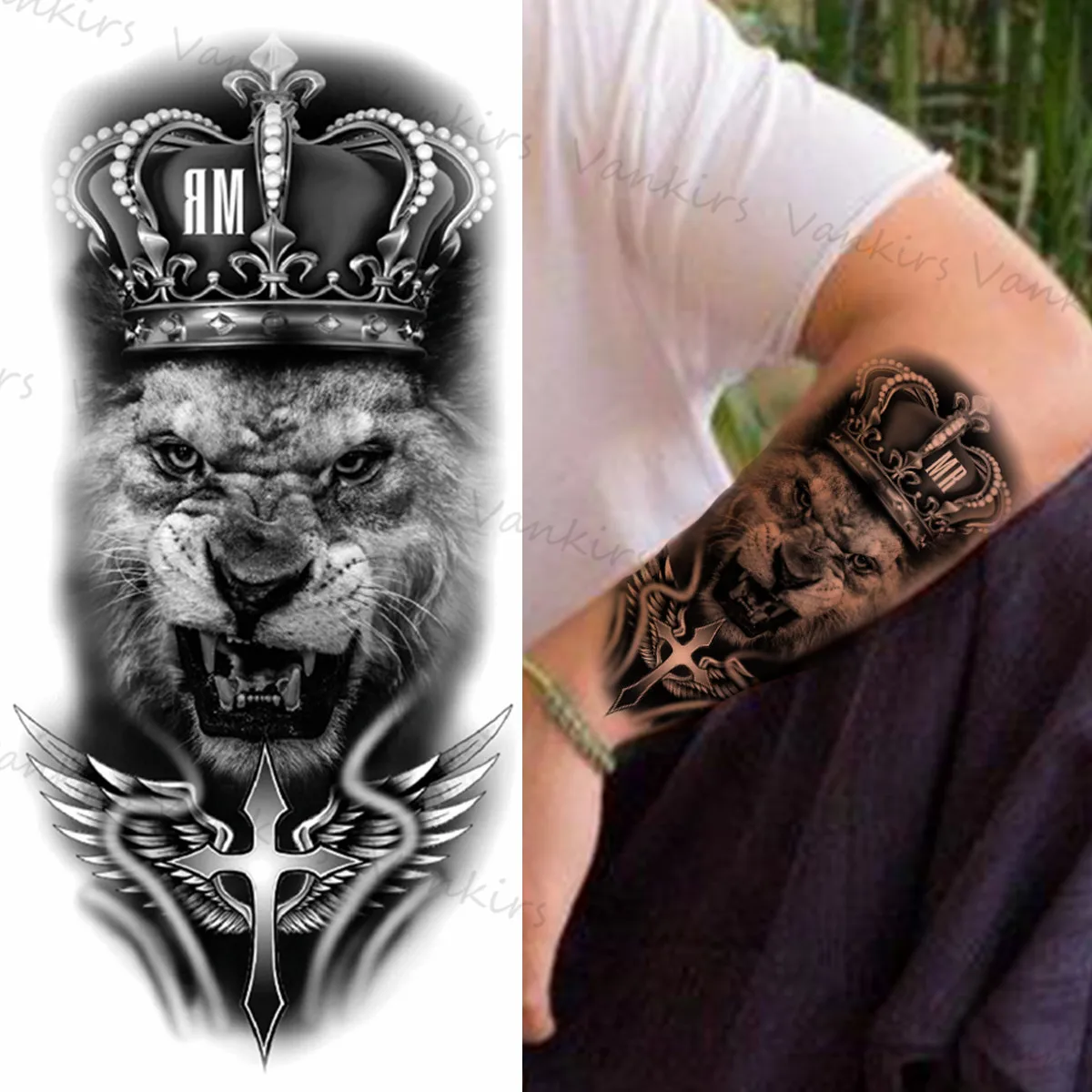 Crown tattoos for men 0028