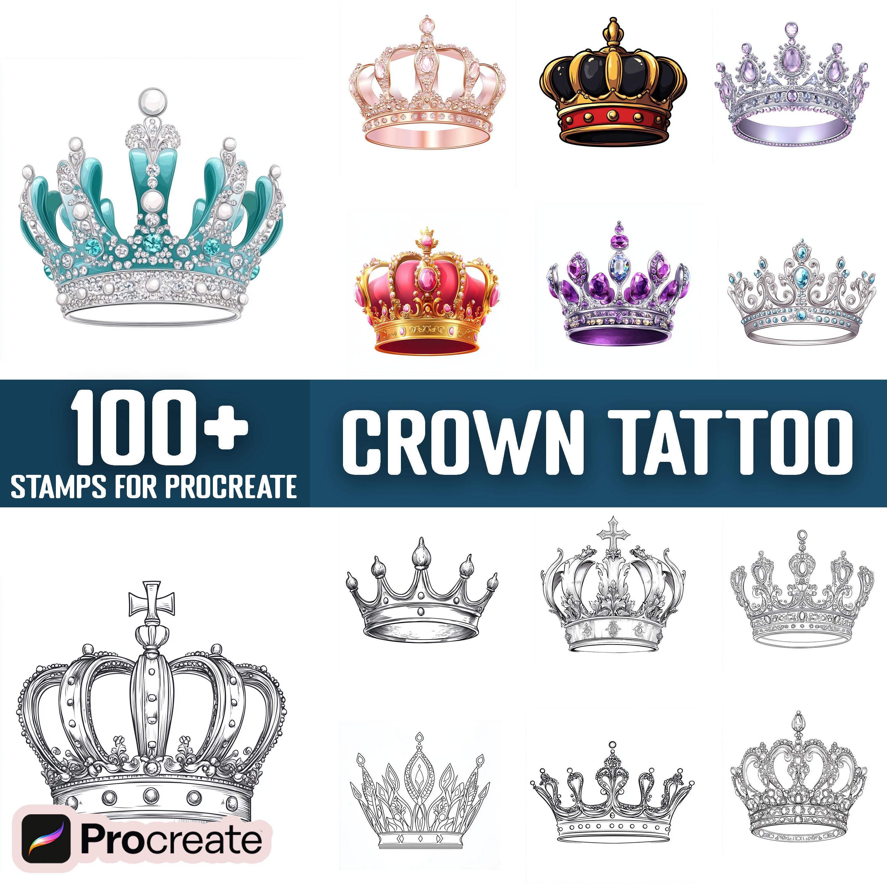 Crown tattoos for men 0053