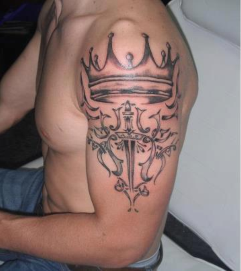 Crown tattoos for men 0066