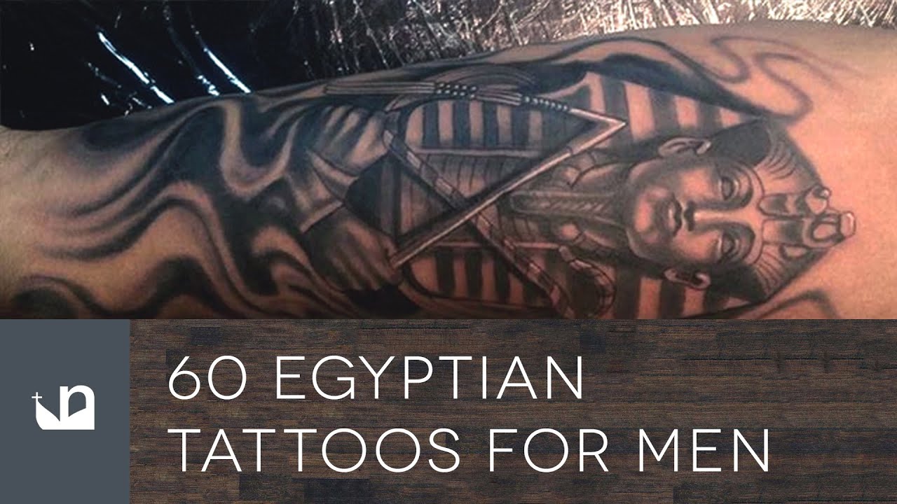 culturally inspired Egyptian tattoos for men