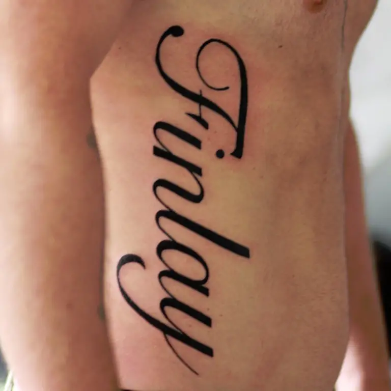 cursive tattoos for men 0033