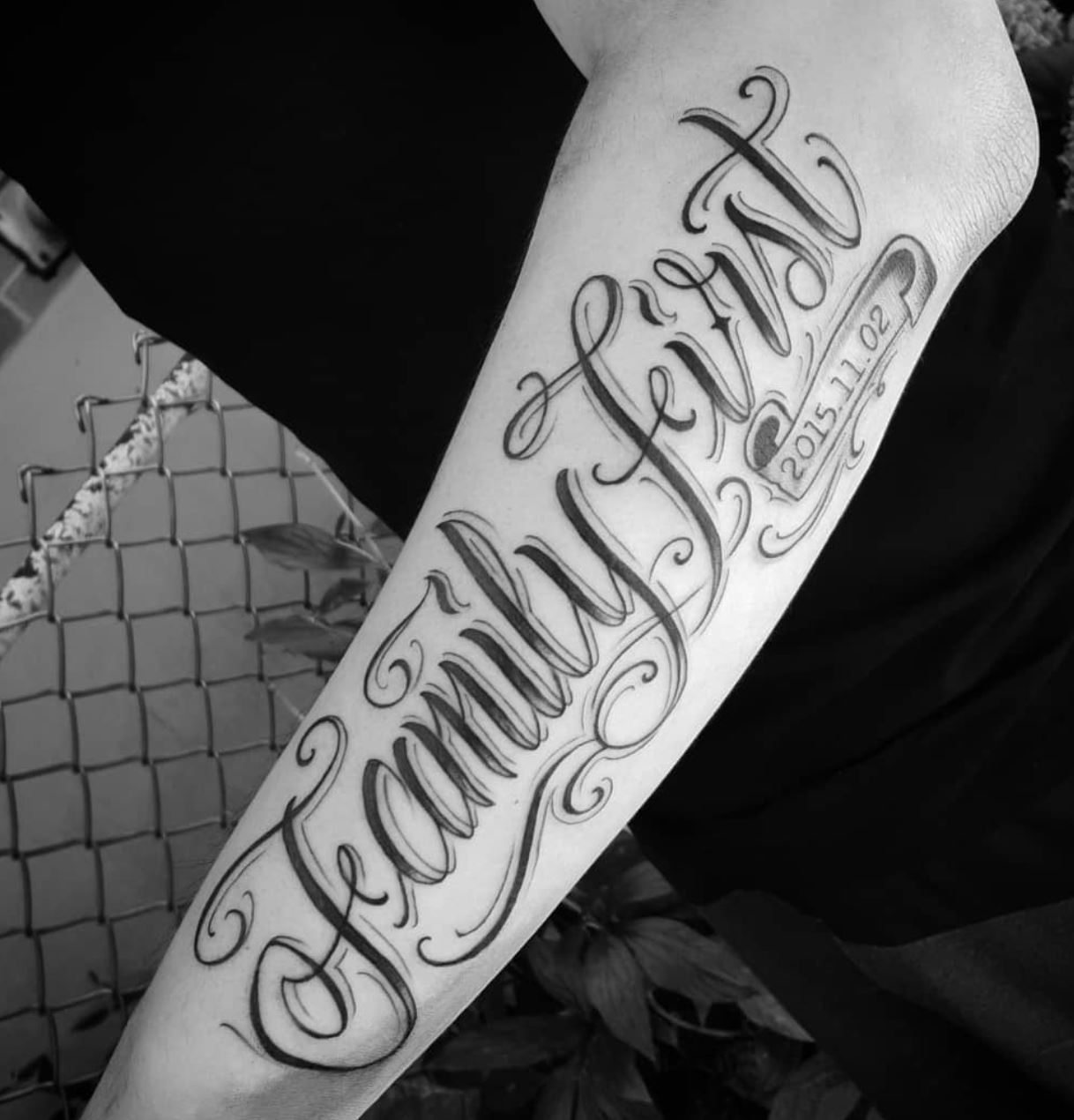 cursive tattoos for men 0057