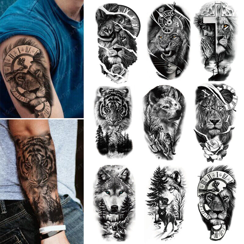 custom animal tattoos for men.