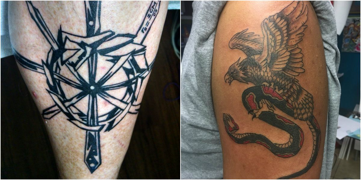 custom anxiety tattoos for men