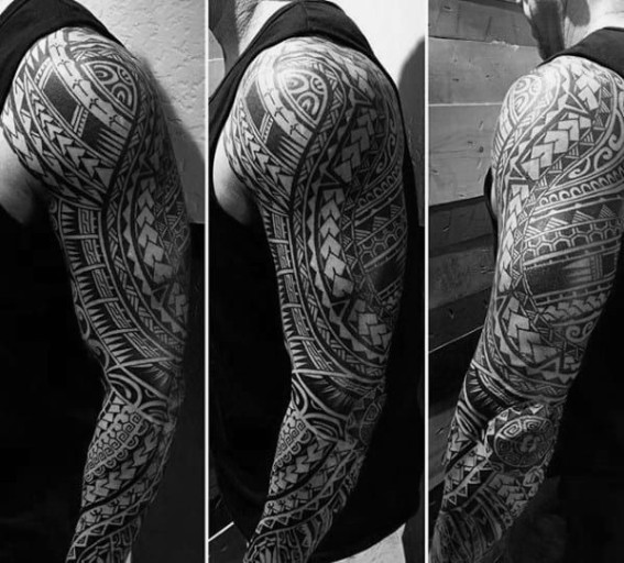 custom Polynesian tattoos for men