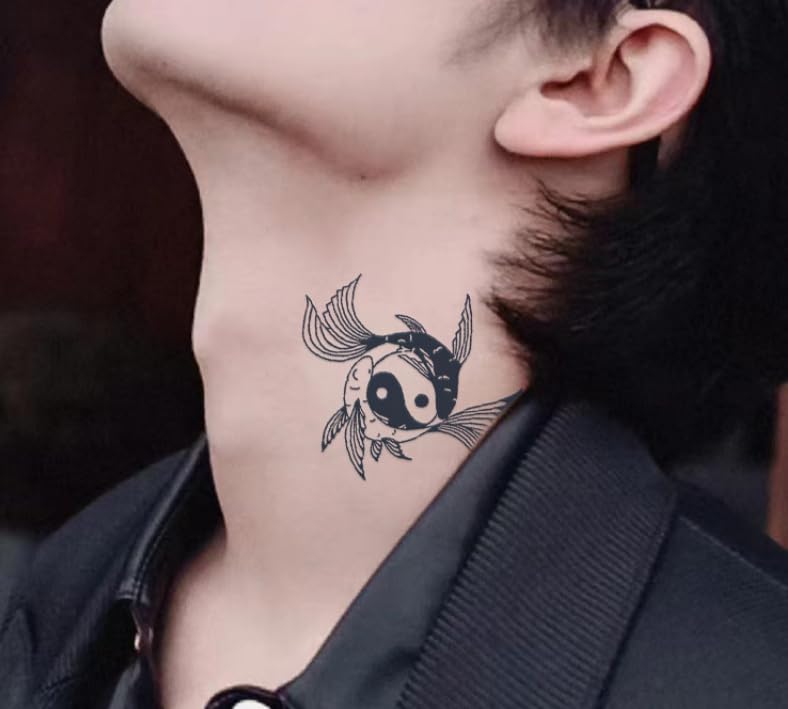 customizing Yin Yang tattoos for men.