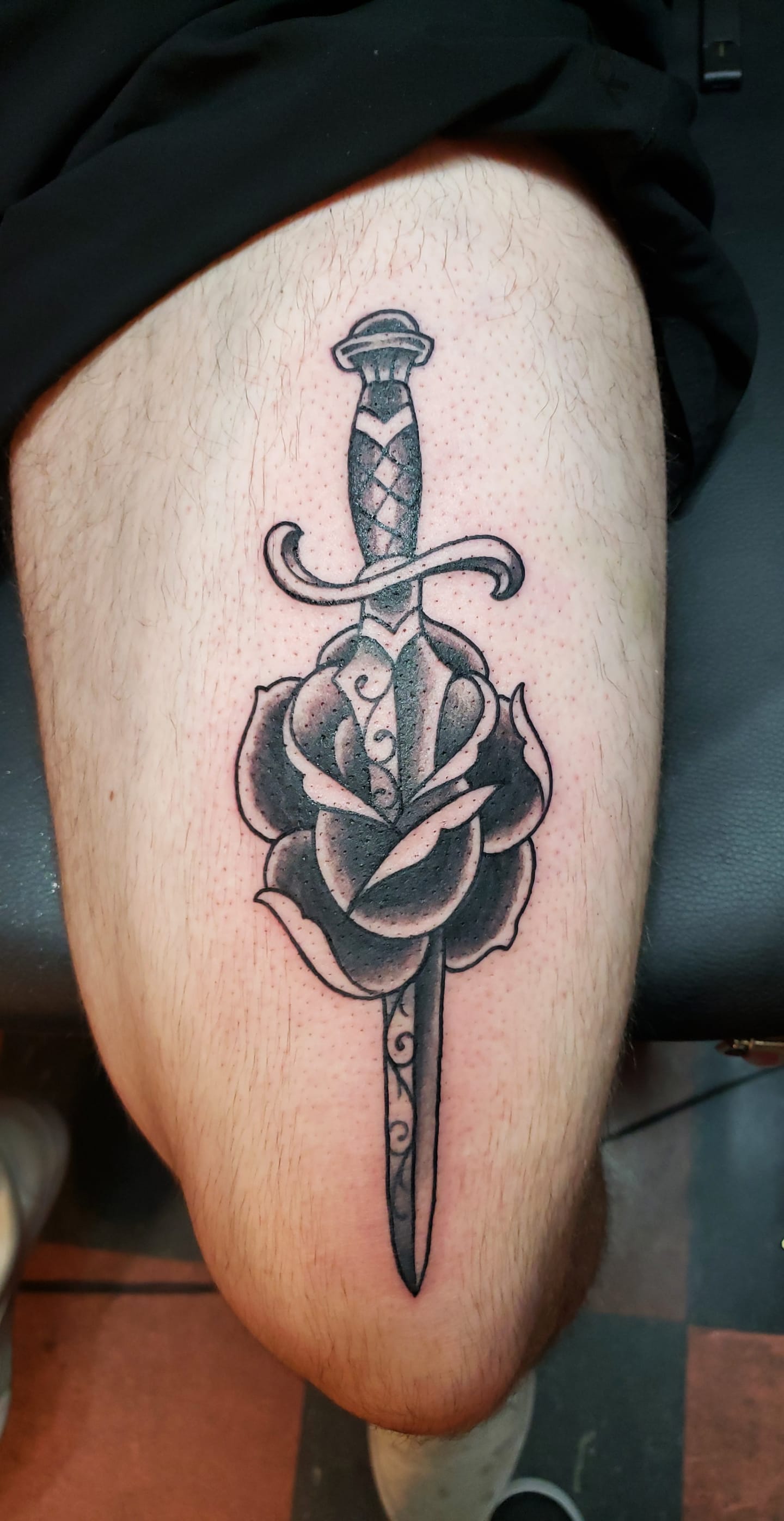 dagger tattoos for men 0045