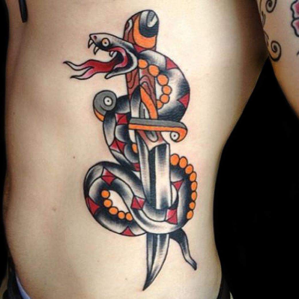 dagger tattoos for men 0070