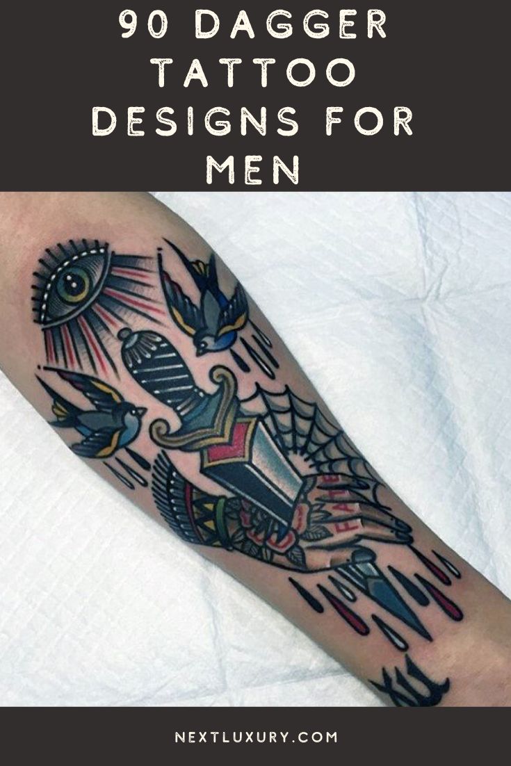 dagger tattoos for men 0084