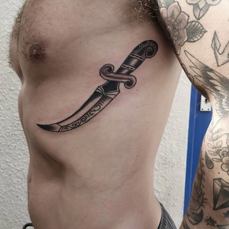 dagger tattoos for men 0094