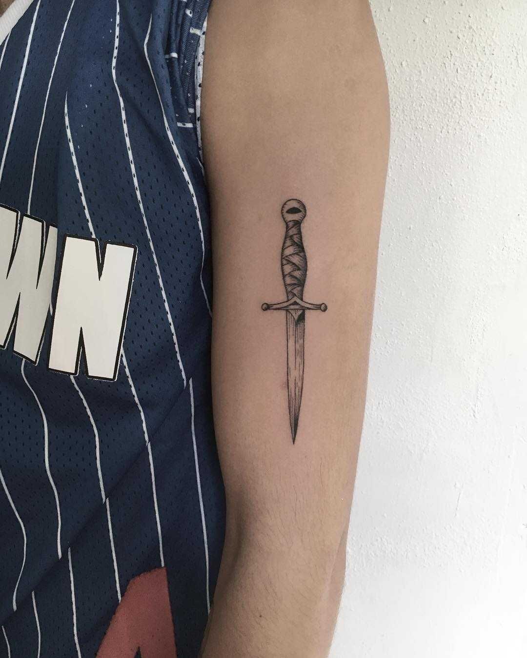 dagger tattoos for men 0098