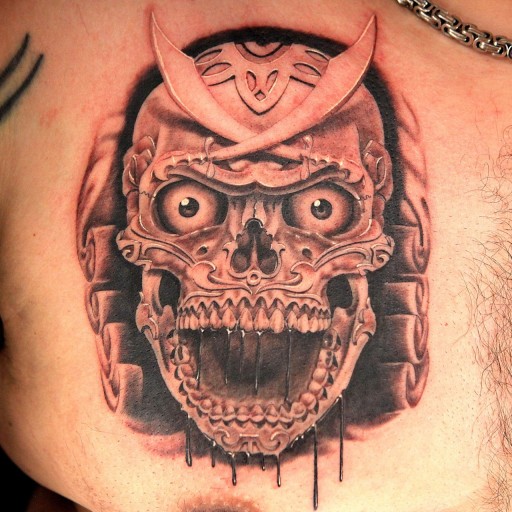 Day of the Dead tattoos for men 0038