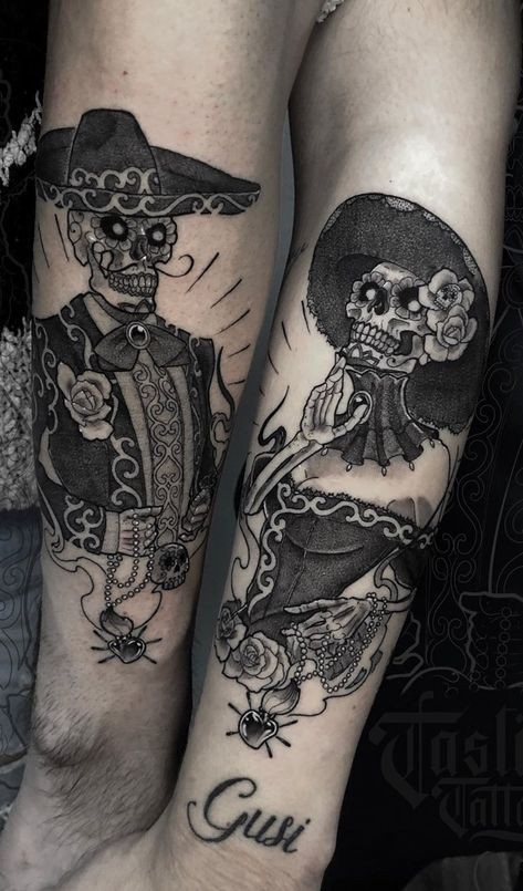 Day of the Dead tattoos for men 0055