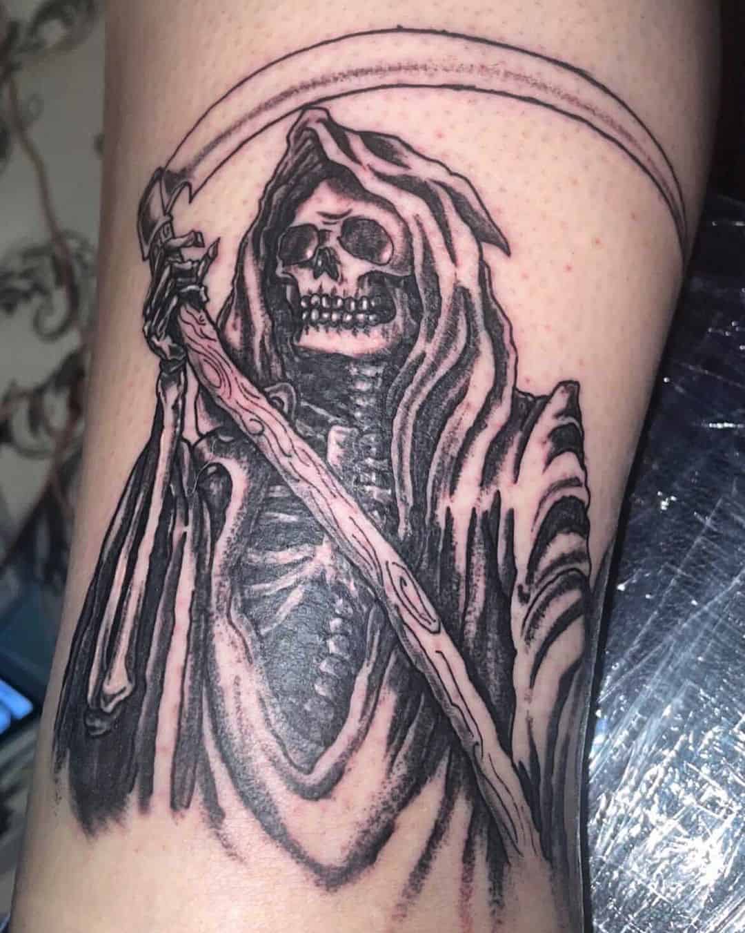 death tattoos for men ideas