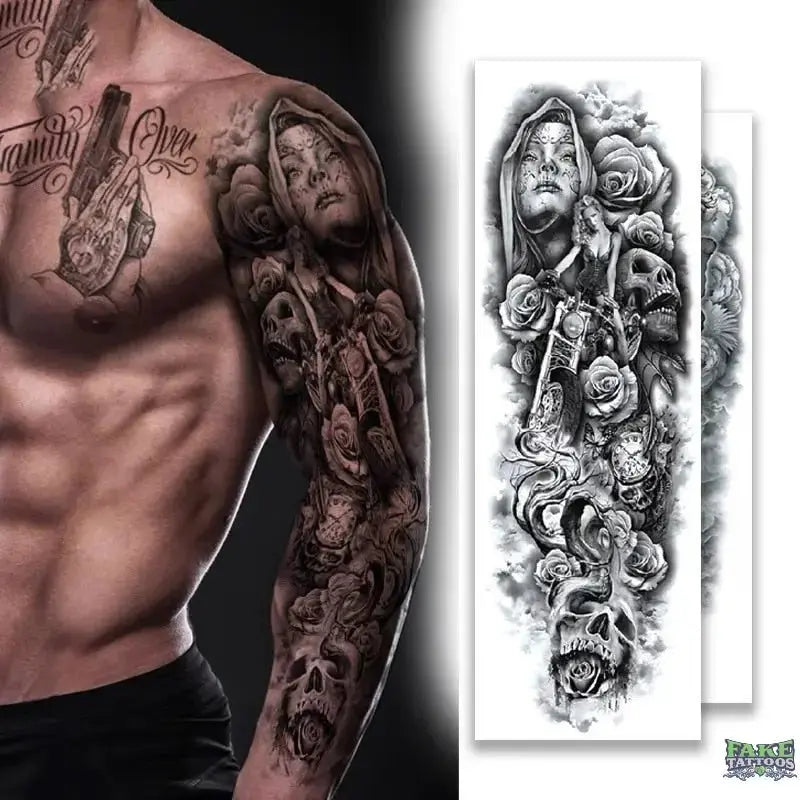 death tattoos for men 0011