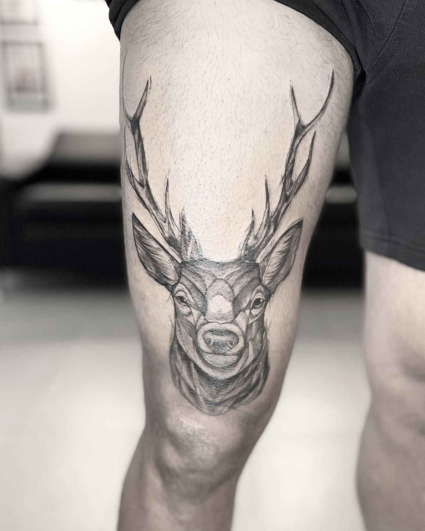 deer tattoos for men 0020