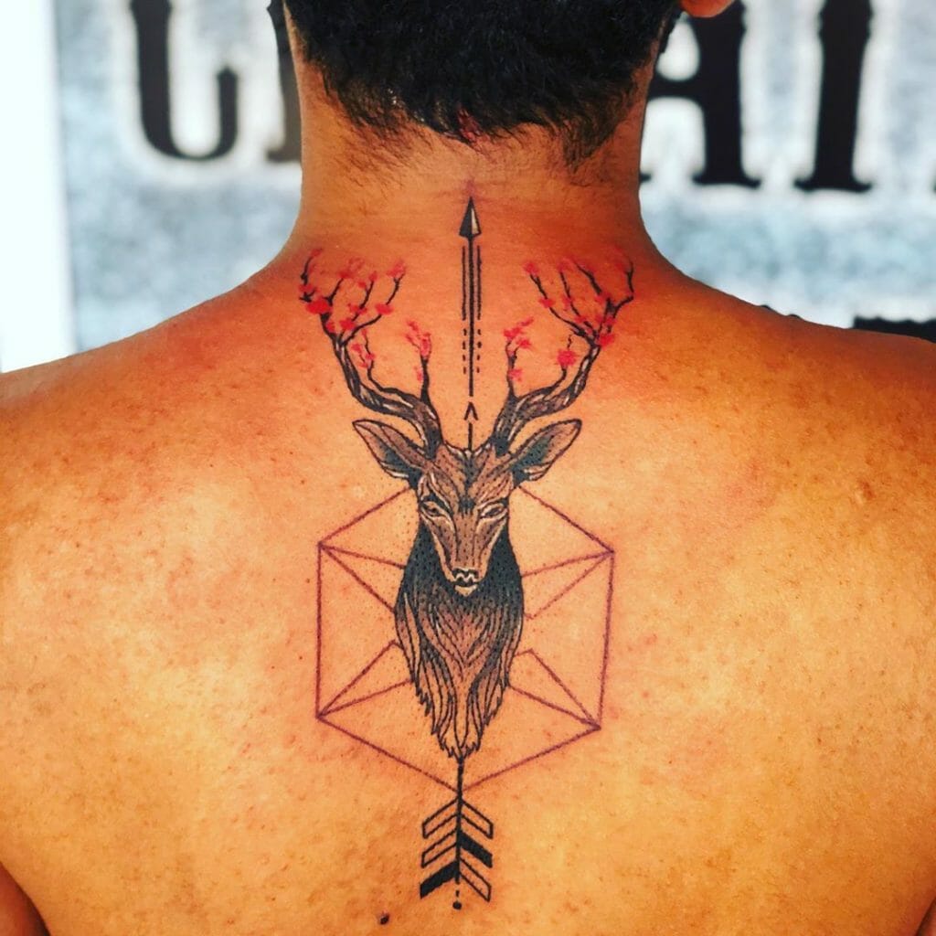 deer tattoos for men 0030