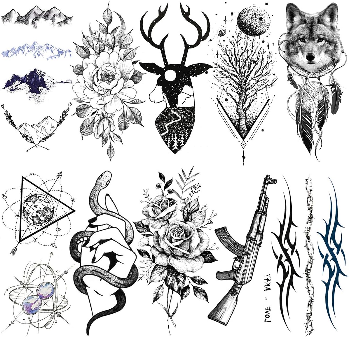 deer tattoos for men 0042