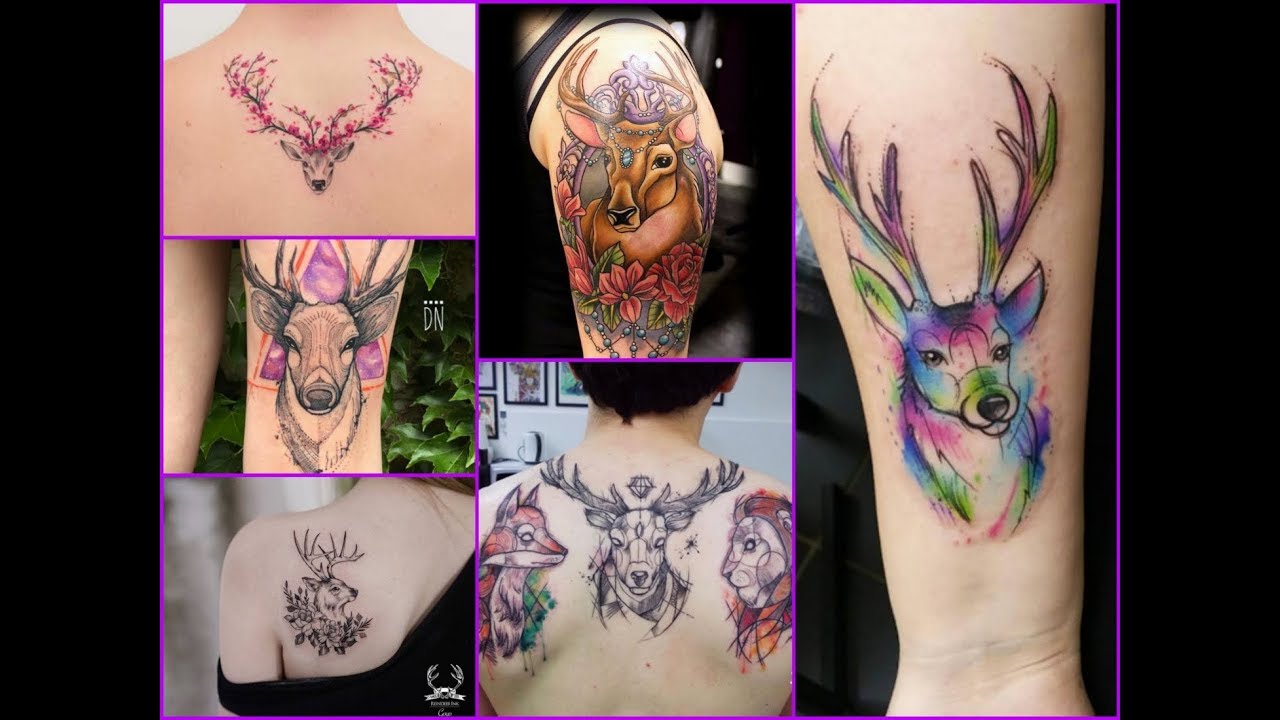 deer tattoos for men 0055