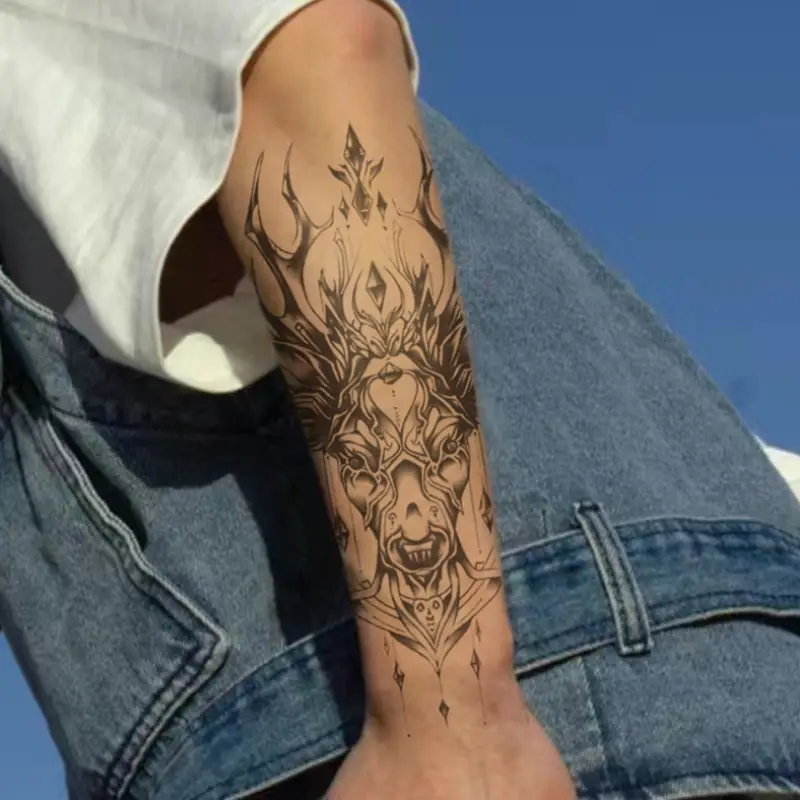 deer tattoos for men 0057