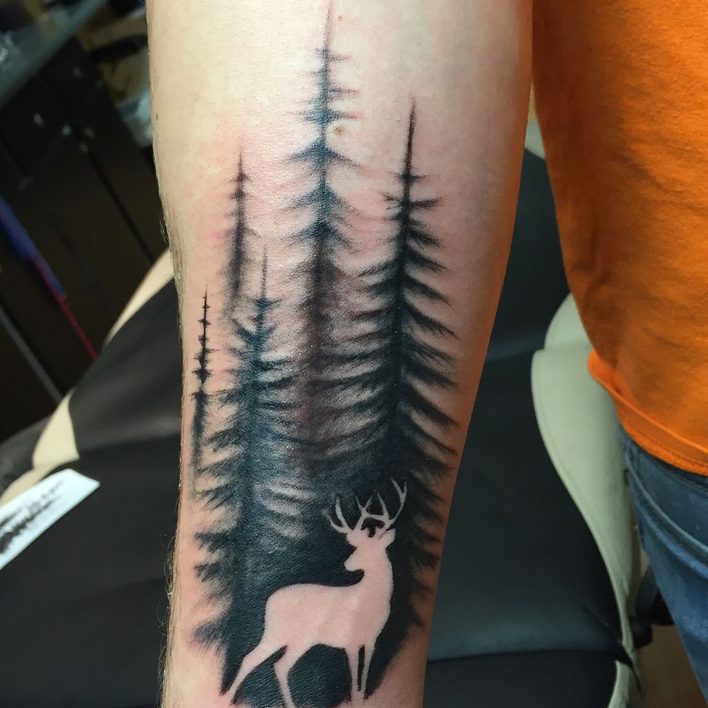 deer tattoos for men 0078