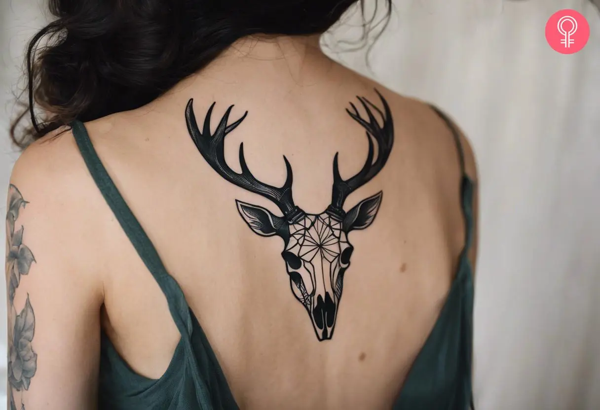 deer tattoos for men 0080