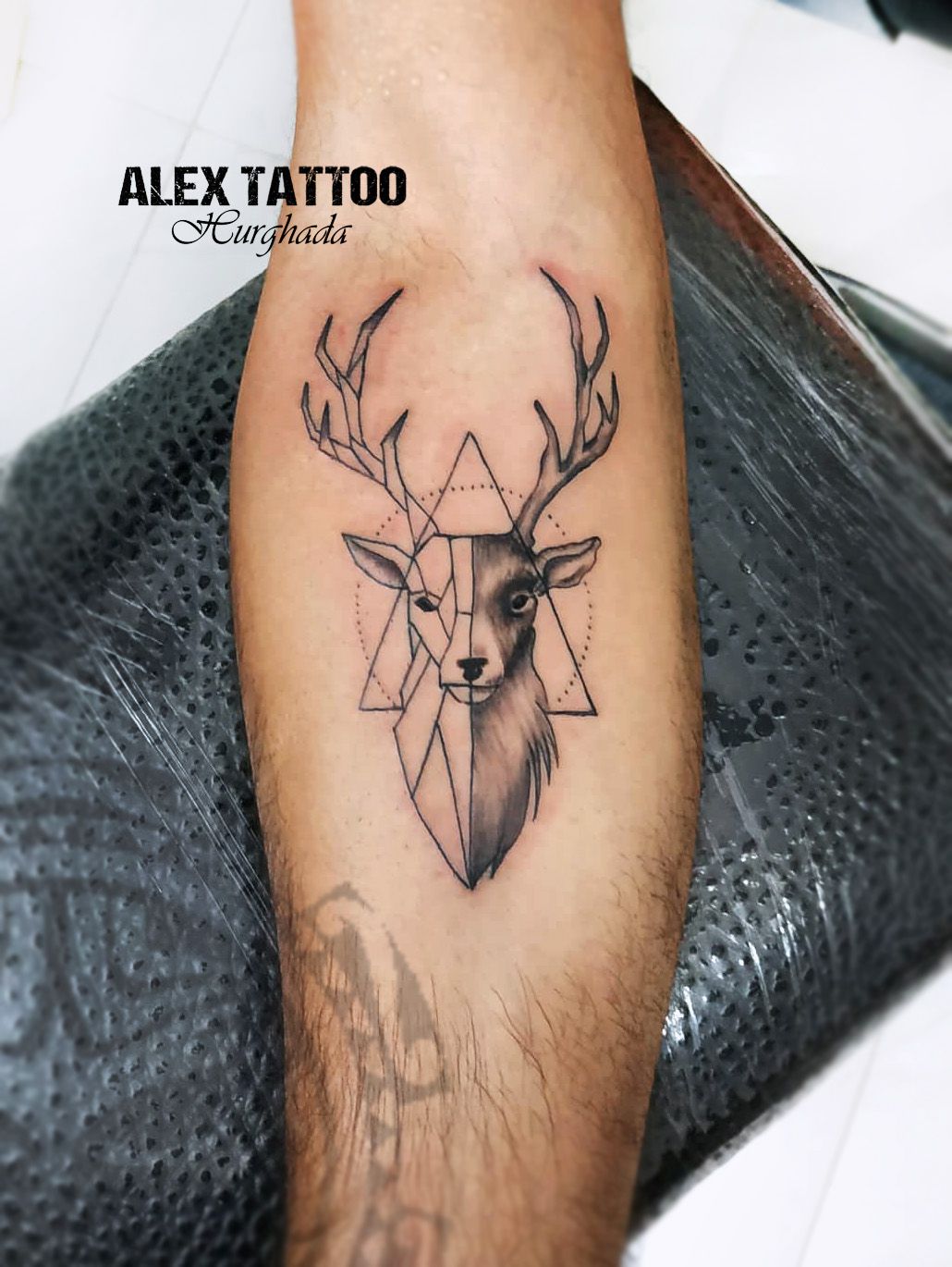 deer tattoos for men 0090