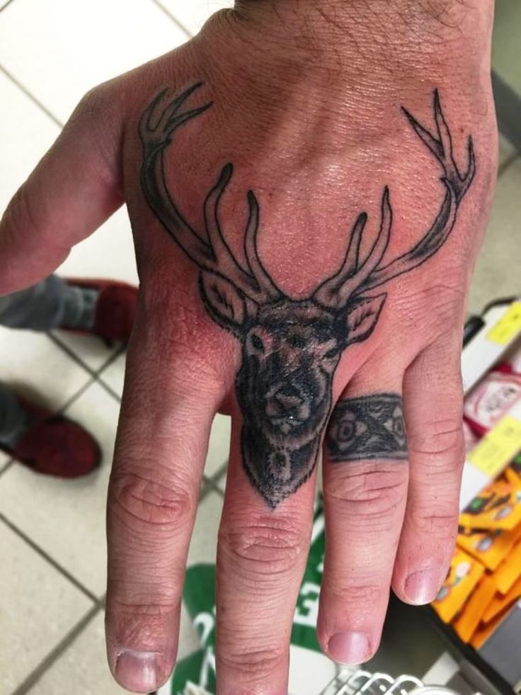 deer tattoos for men 0095