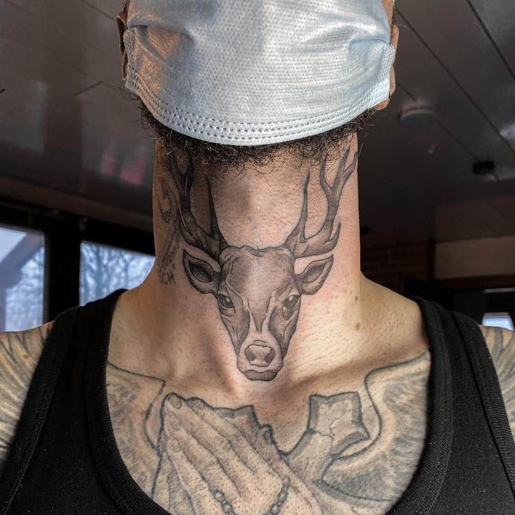 deer tattoos for men 0097