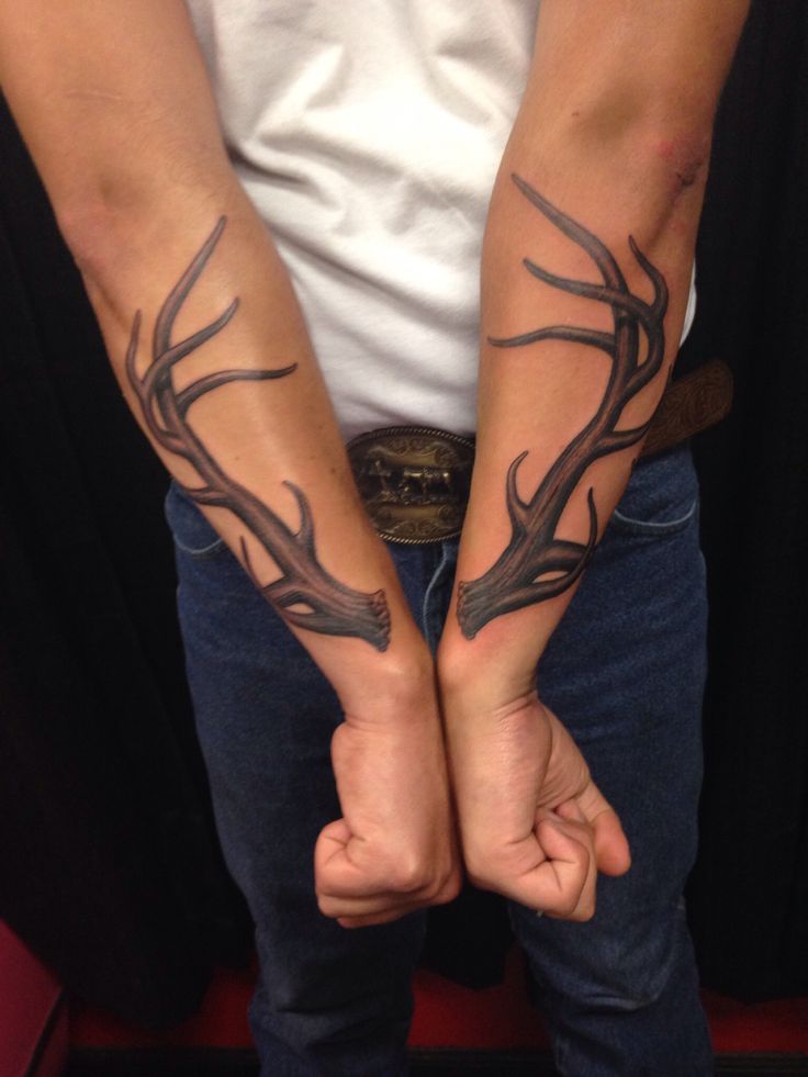 deer tattoos for men 0098