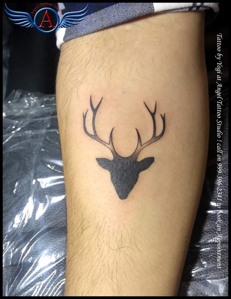 deer tattoos for men 0099