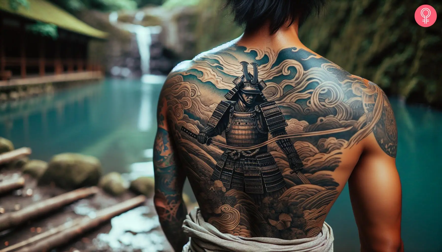 demon back tattoos for men 0017