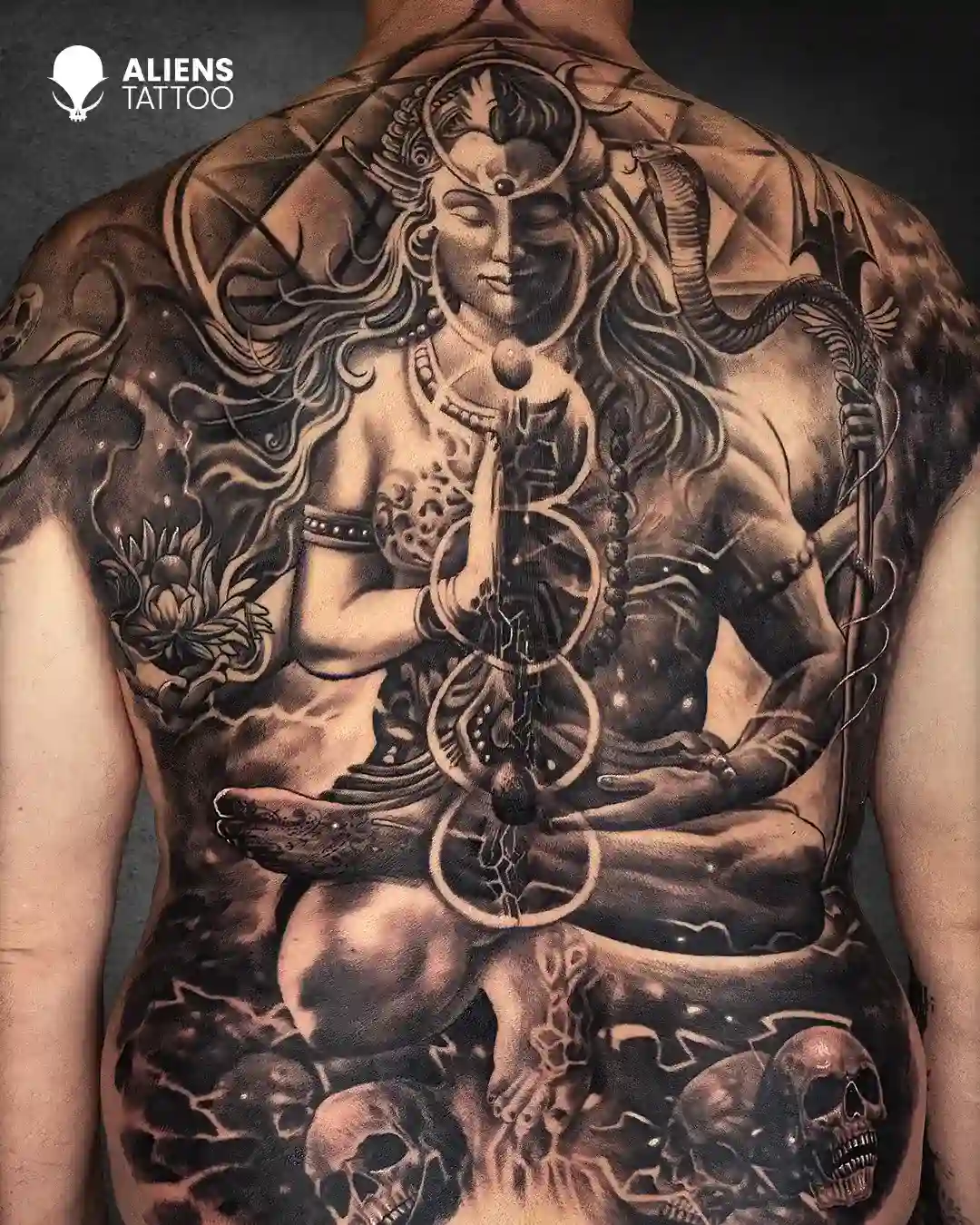 demon back tattoos for men 0052