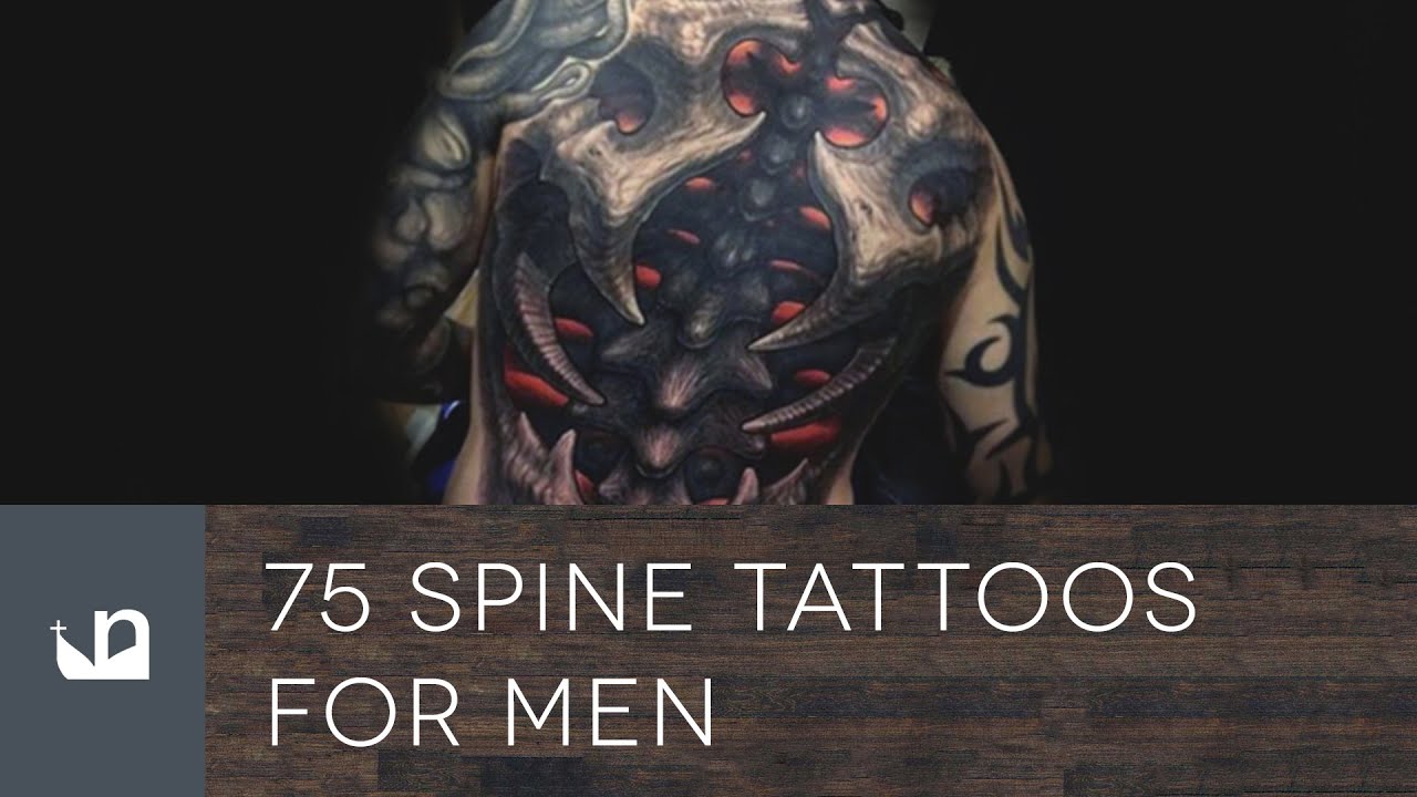 demon back tattoos for men 0075